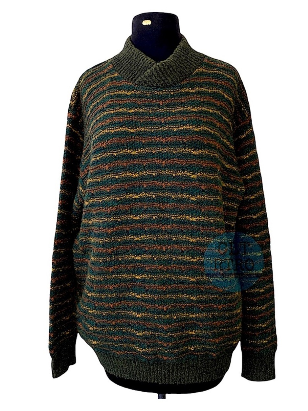 Missoni • Striped Alpaca Wool Blend Sweater • Italy